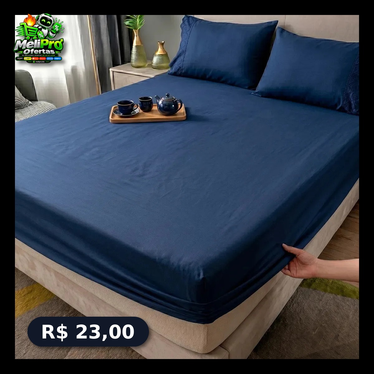 Jogo De Lençol Casal Queen 3 Peças Bordado Lese Hotel Liso