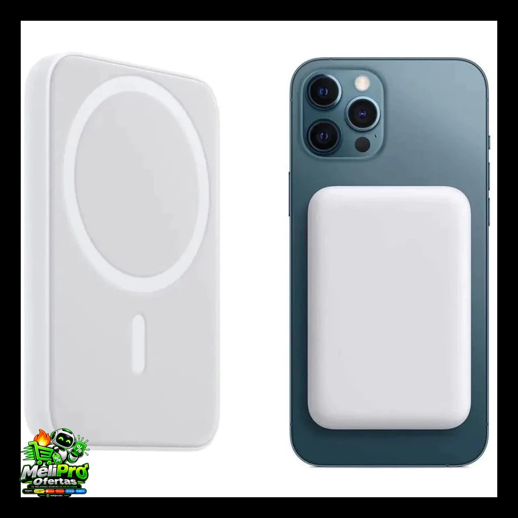 Carregador Portátil 5000Mah/10000Mah Indução Sem fio Bateria Carga
