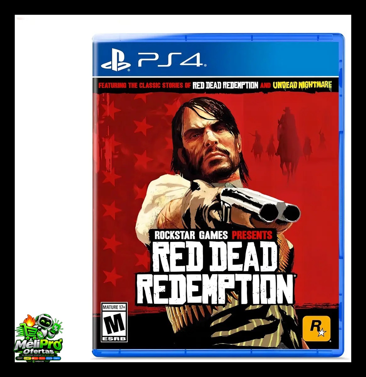 Red Dead Redemption E Undead Nightmare Ps4 Midia Fisica
