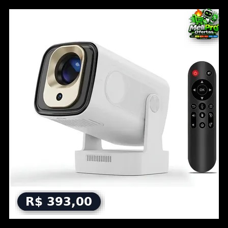 Projetor Magcubic HY310 Smart, Full HD 1080p,8K, com Android 14, Wi-Fi 6 e Foco Automático,330ANSI
