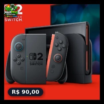 Nintendo Switch 2 256GB Novo Lacrado Lançamento - Versão Brasileira - Original - Envio Imediato