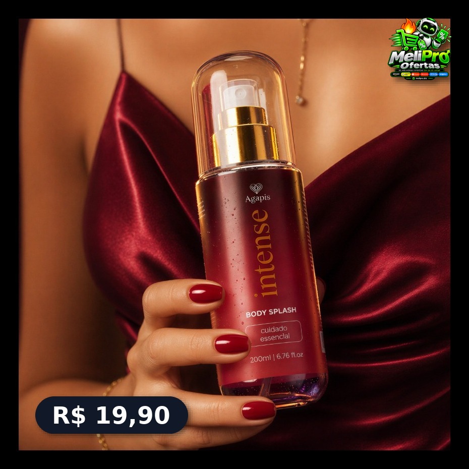 Body Splash Sexy Intense Agapis Beauty 200ml