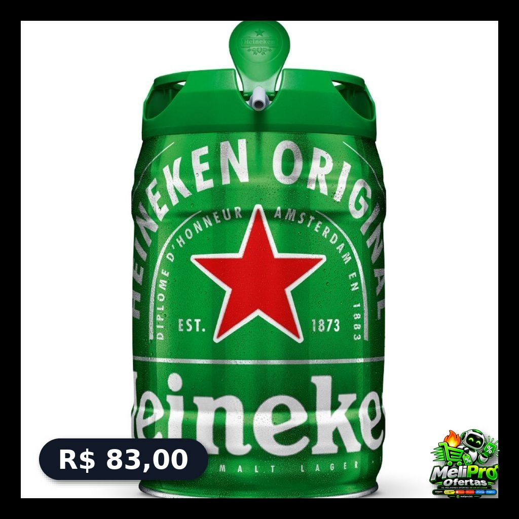 Cer.veja Hei.neken Barril 5L