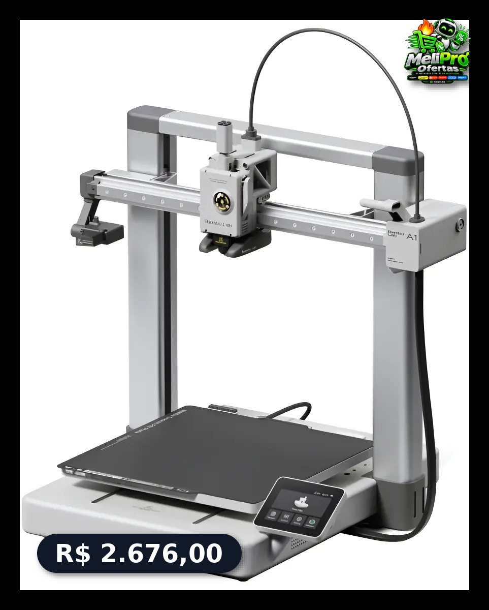 Impressora 3d Bambu Lab A1 Prateado