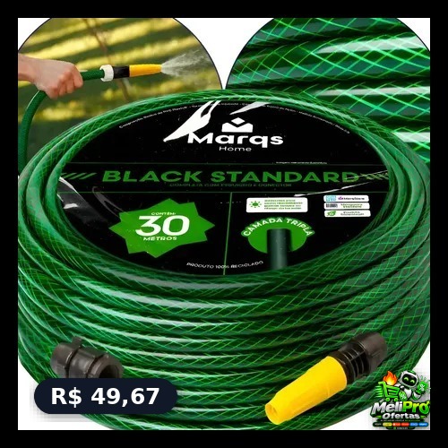 Mangueira Jardim 30 Metros Com Esguicho