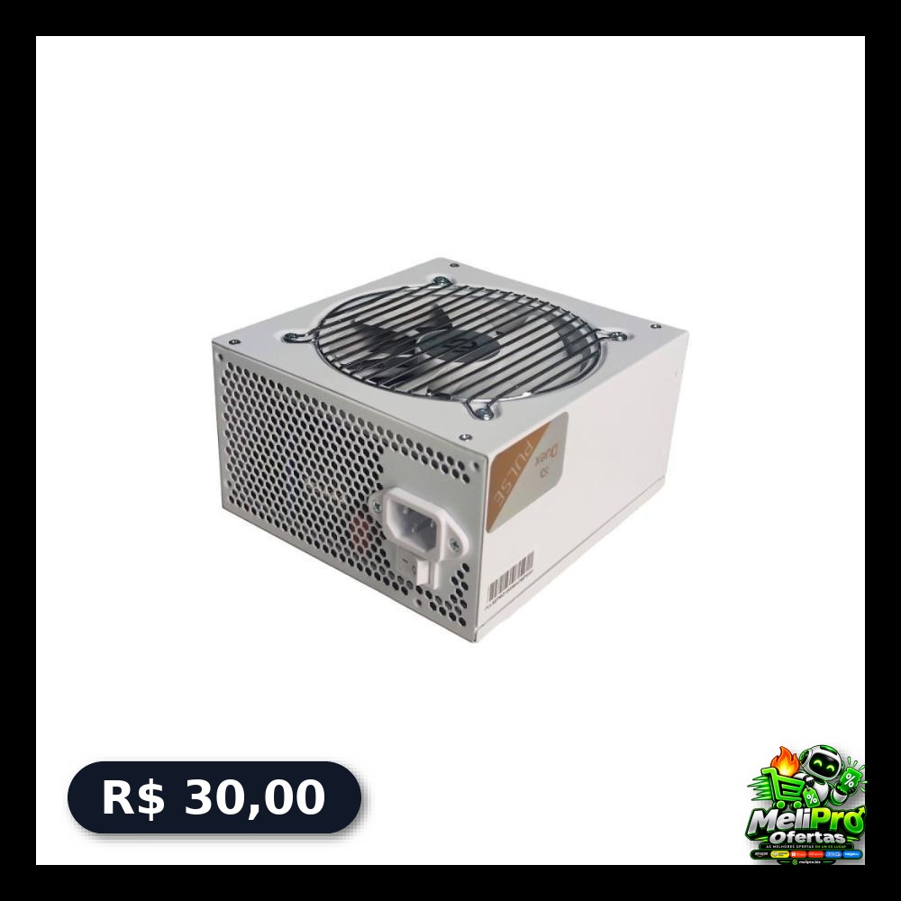 Fonte de Alimentação Duex Pulse White 1000W DXFOPRO1000WG3W