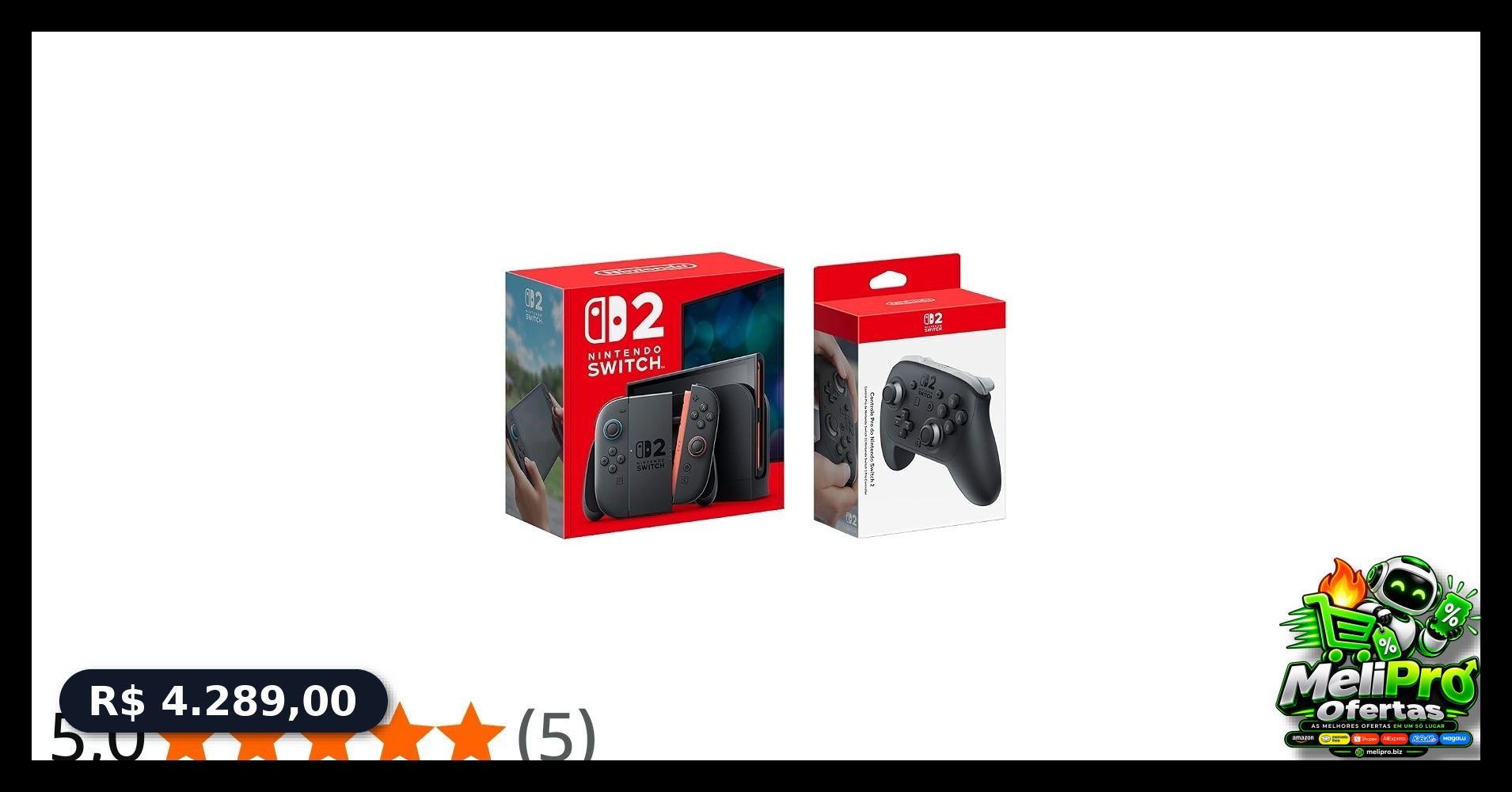 Bundle Console Nintendo Switch 2 + Pro Controller