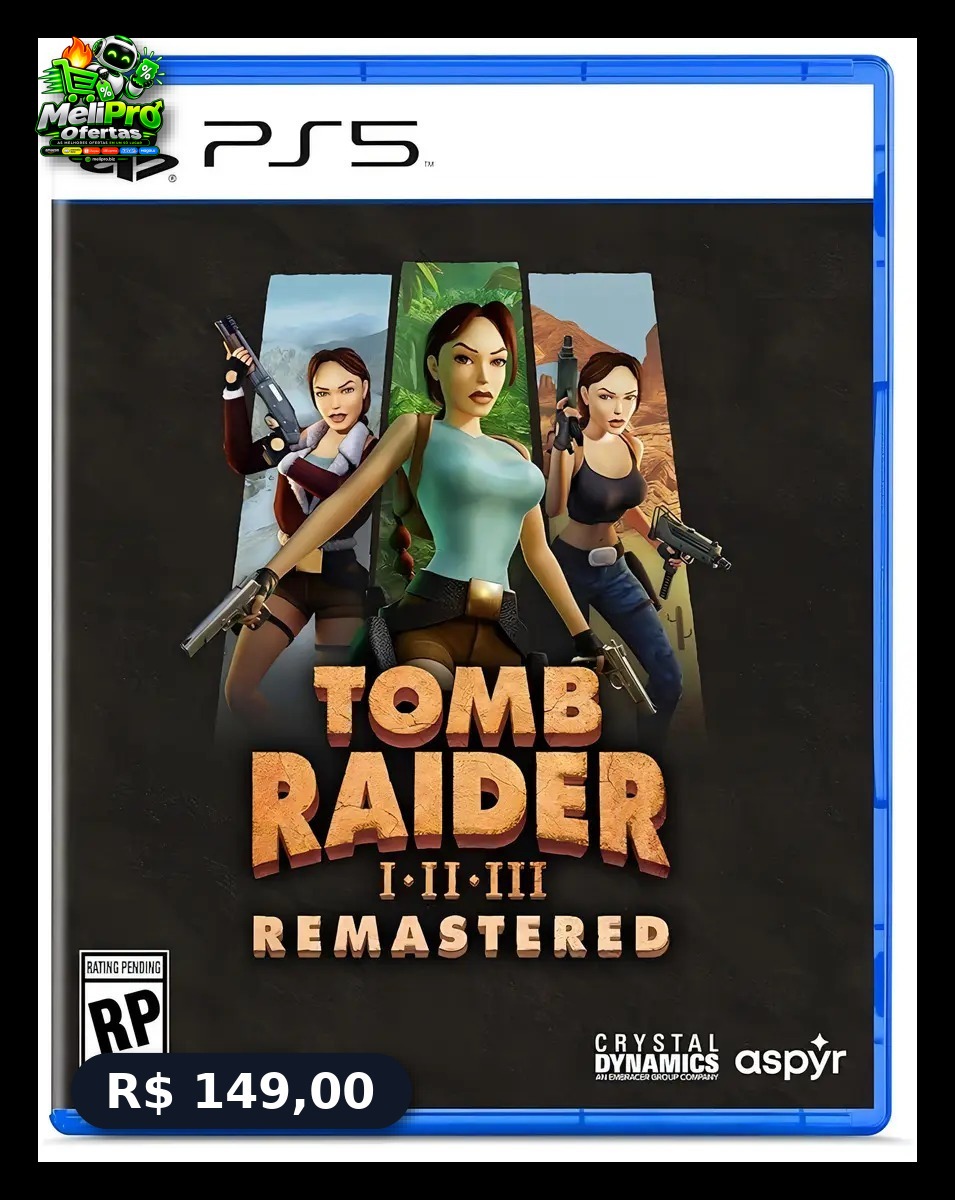 Tomb Raider I-iii Remastered Starring Lara Croft Ps5 Fisico