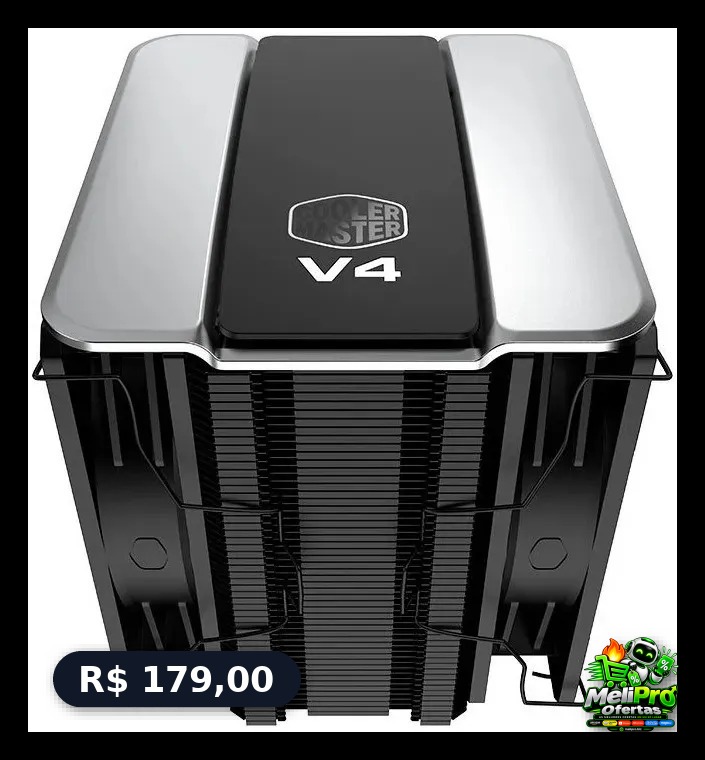 Cooler Para Processador Gstorm Gx400 Preto Preto