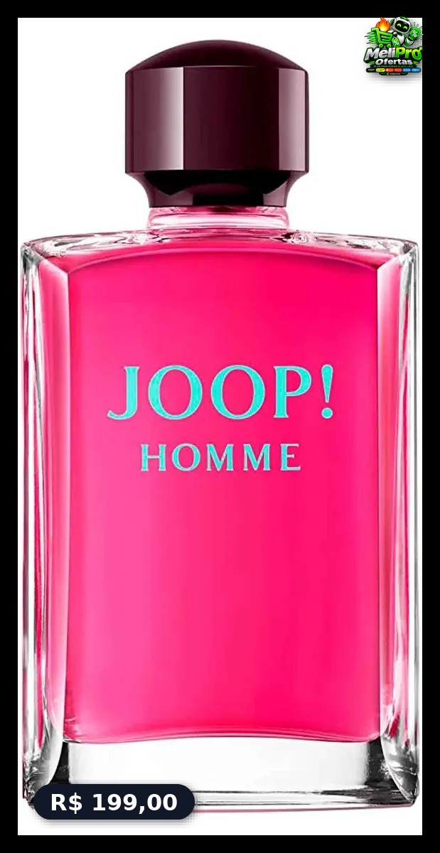 Perfume Masculino Homme Eau De Toilette 200ml Joop!