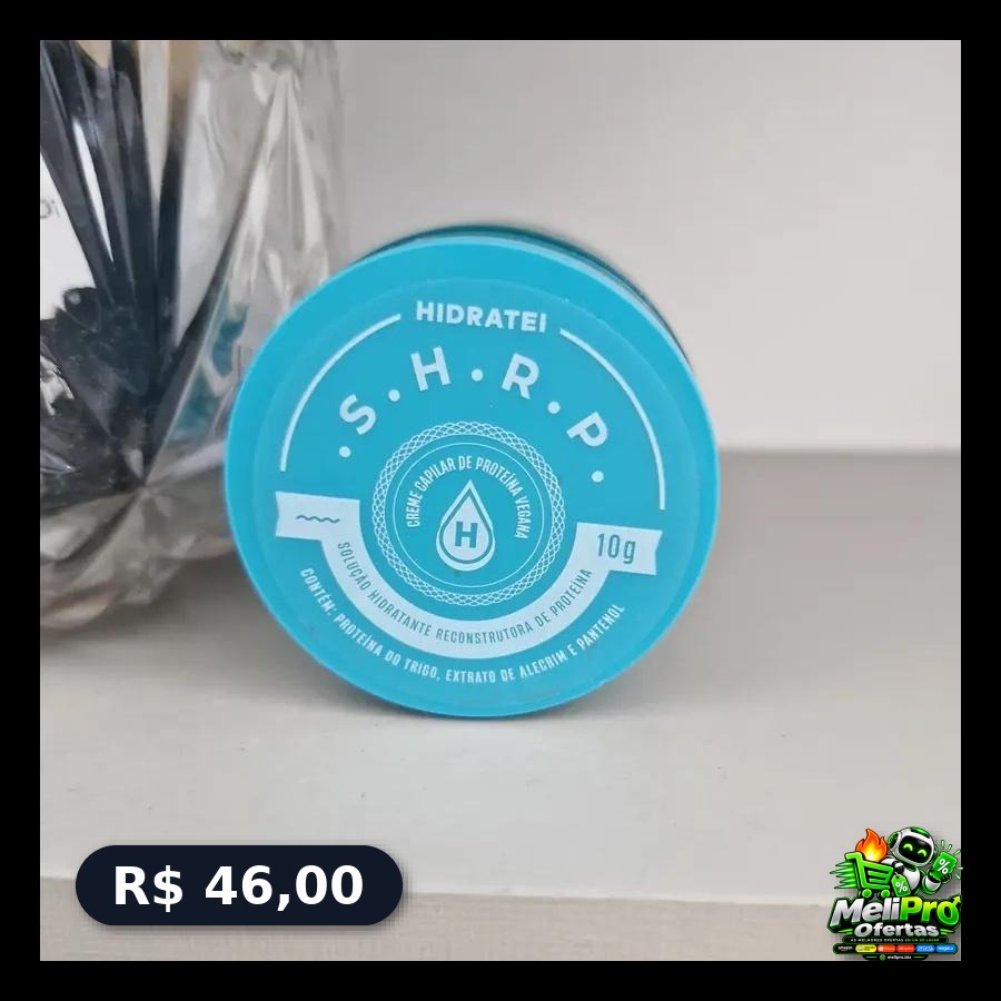 Creme de Tratamento Capilar Hidratei para Hidratação e Reconstrução