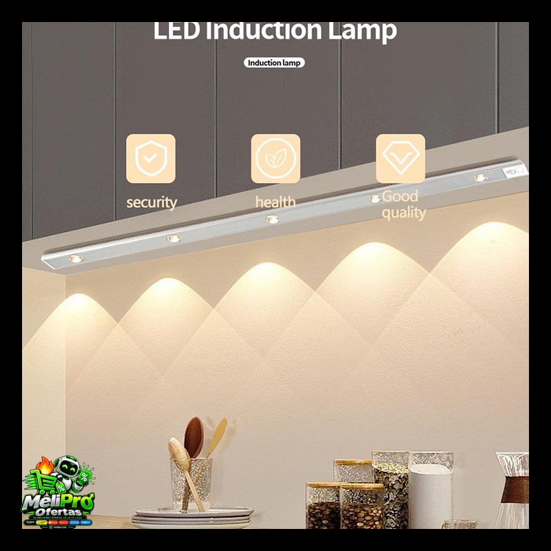 60CM Luz LED Sem Fio sensor De Inteligente