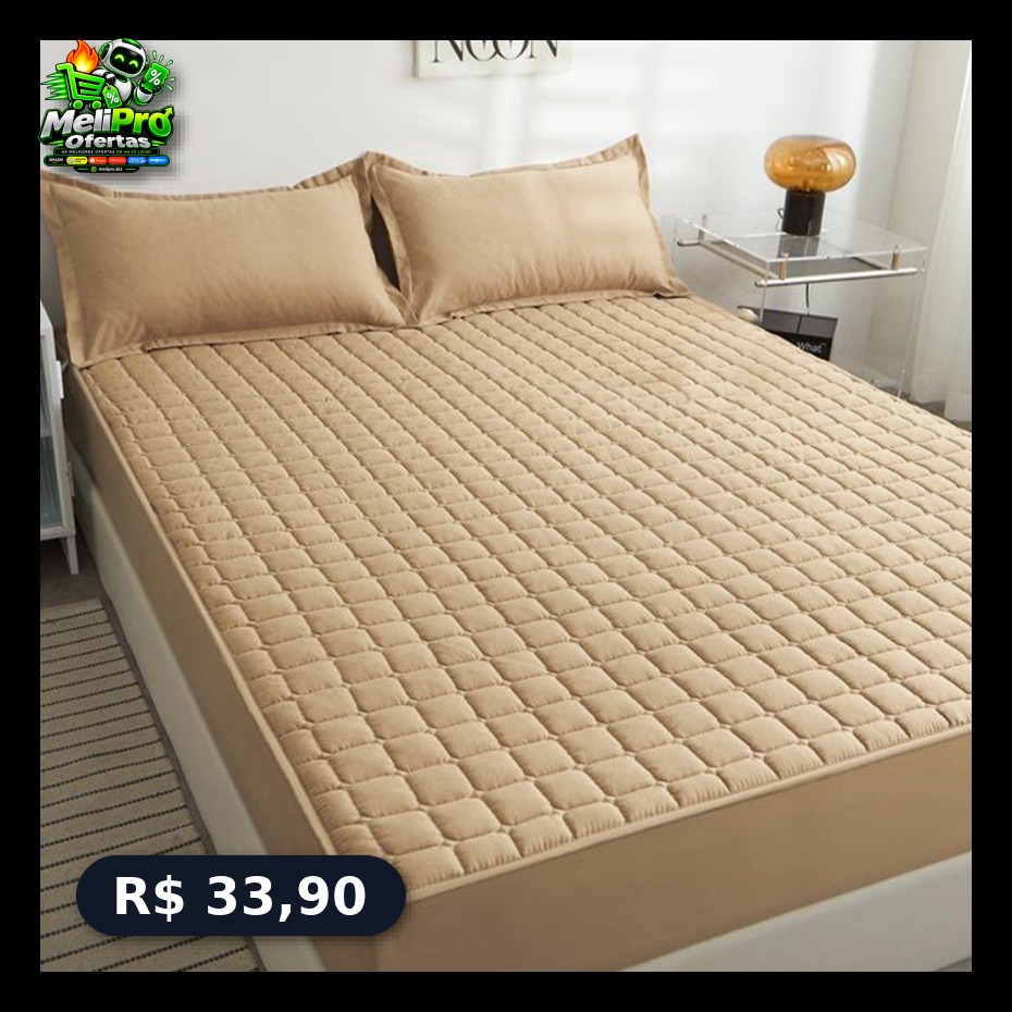 Capa Protetora de Colchão Box Matelada Impermeável
