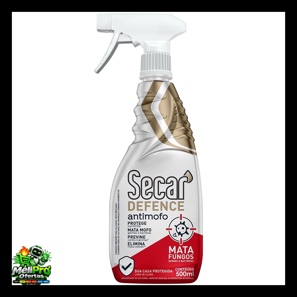 Spray Anti Mofo Secar Defense 1un x 500ml