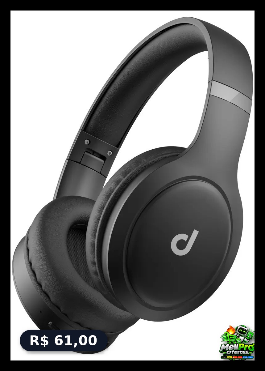 Fone De Ouvido Headphone Dapon H02d Bluetooth 5.1 - Preto
