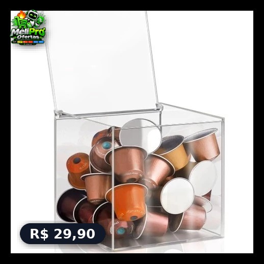 Porta Cápsula Nespresso 3 Corações Dolce Gusto Nescafé