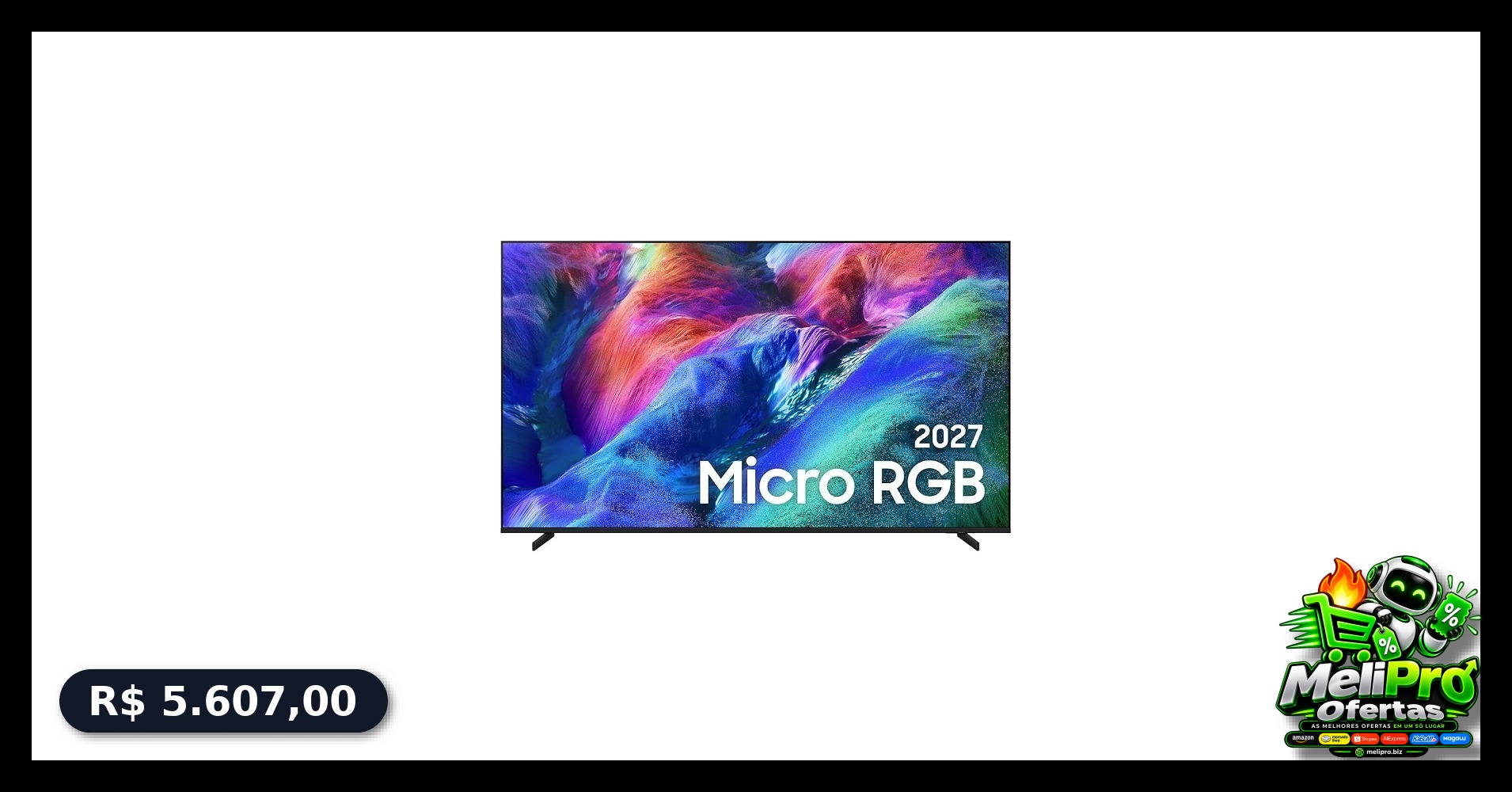 Samsung Vision AI 55" Smart TV Micro RGB R85H 4K 26/2027