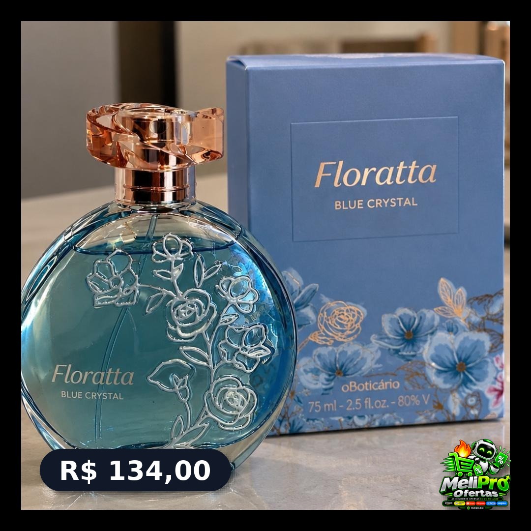 O Boticário Floratta Blue Crystal Colônia 75ml