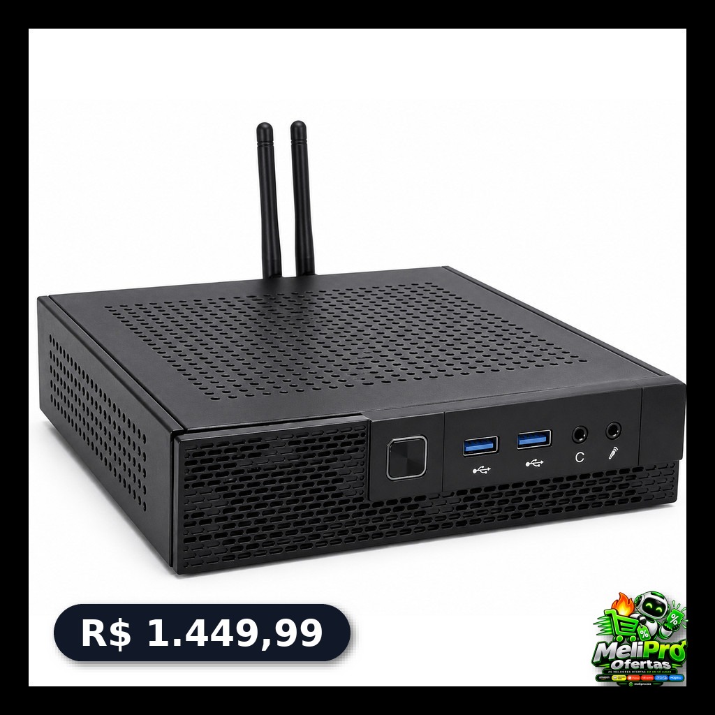 Mini PC Intel Core i5 8GB SSD 256GB Computador Compacto Wi-Fi Mini CPU