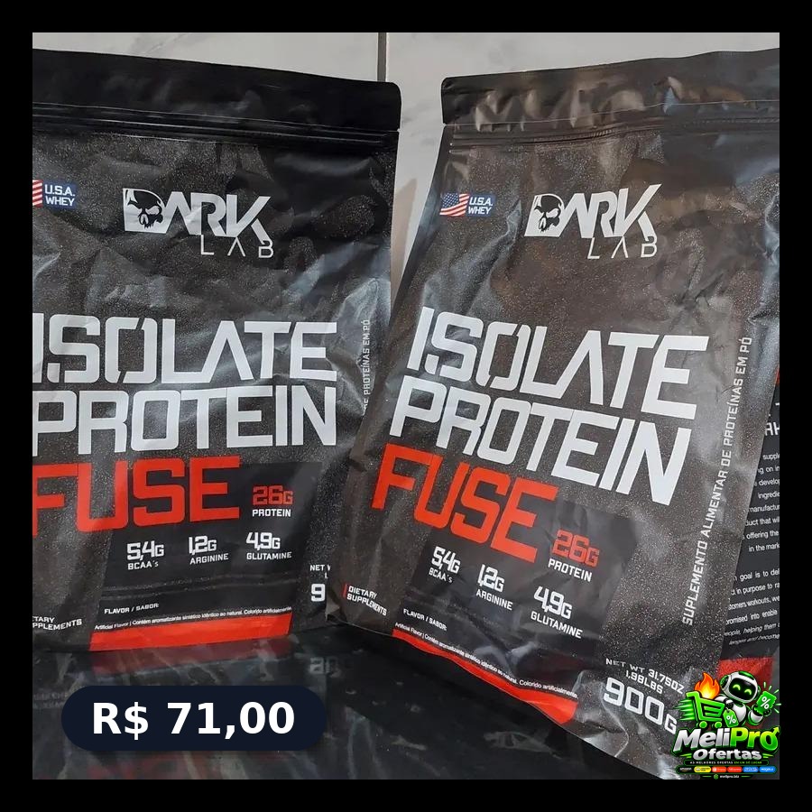 Whey Isolate Protein Fuse 900g Dark Lab