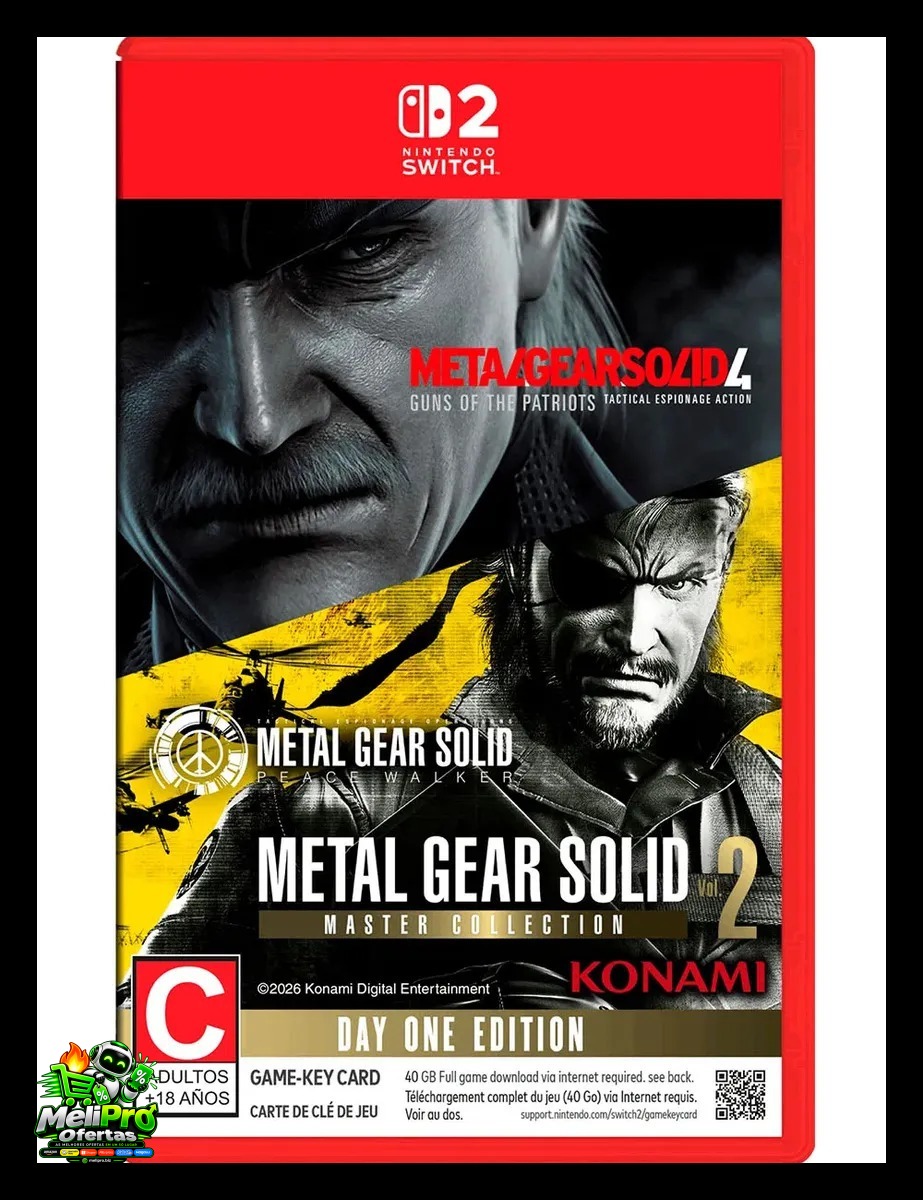 Metal Gear Solid: Master Collection Vol. 2 Nintendo Switch 2