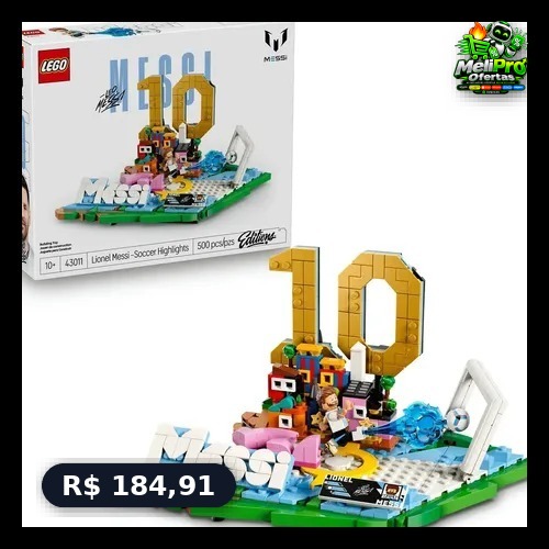 Lego Editions Destaques do Futebol: Lionel Messi