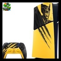 Console Playstation 5 Sony Edicao Digital Marvel S Wolverine Pacote De Edicao Limitada 825GB Amarelo