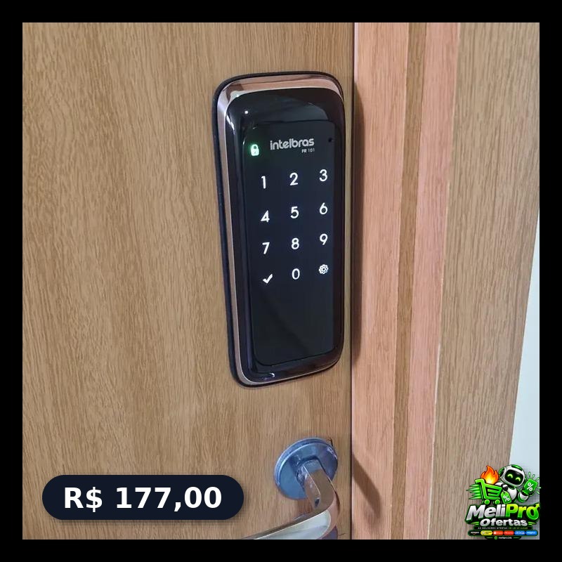 Fechadura Digital de Sobrepor Touch Screen