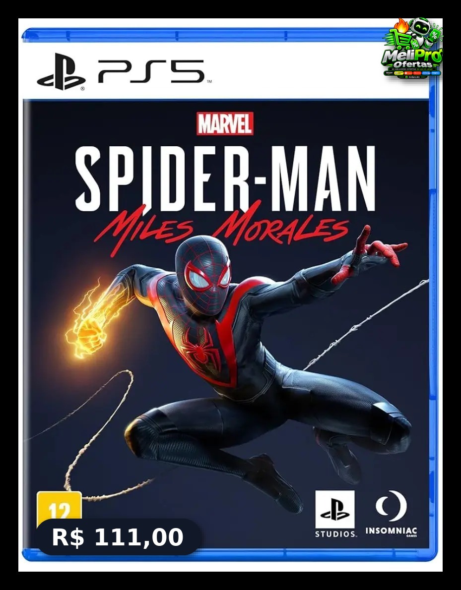 Jogo Marvel's Spider-man: Miles Morales - Ps5