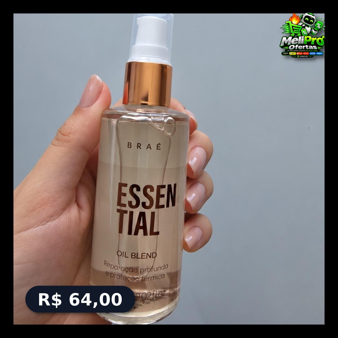 Braé Essential Oil Blend Reparação E Proteção Térmica 60ml