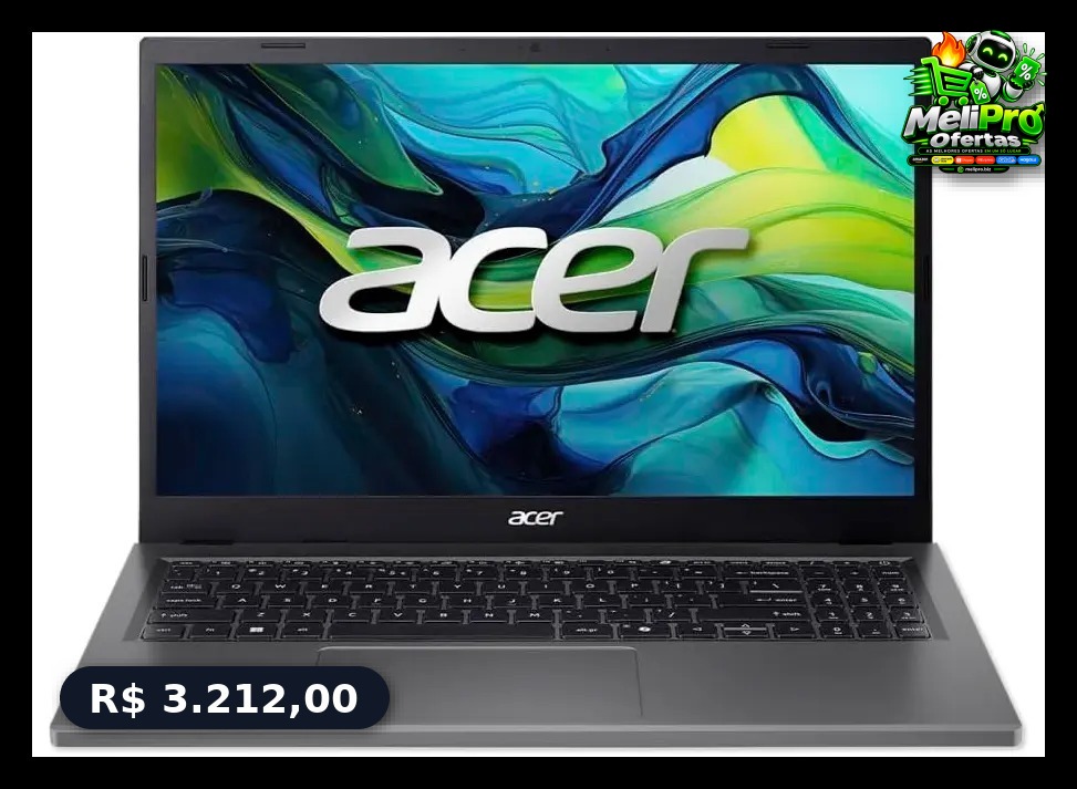 Notebook Acer Aspire Go 15 I5 1334u 8GB 256g Windows 11 Home Cinza