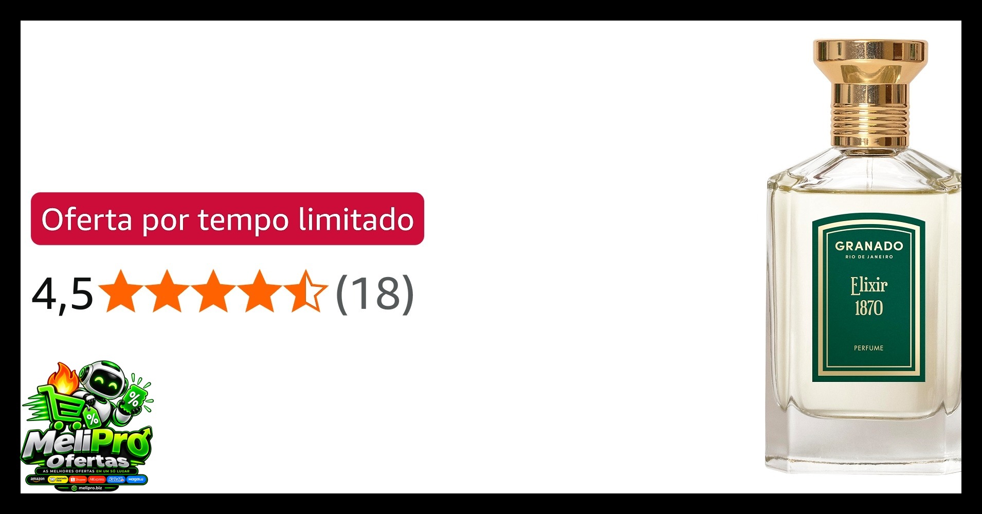 Granado, Perfume, Vintage, Elixir 1870, 75 ml.