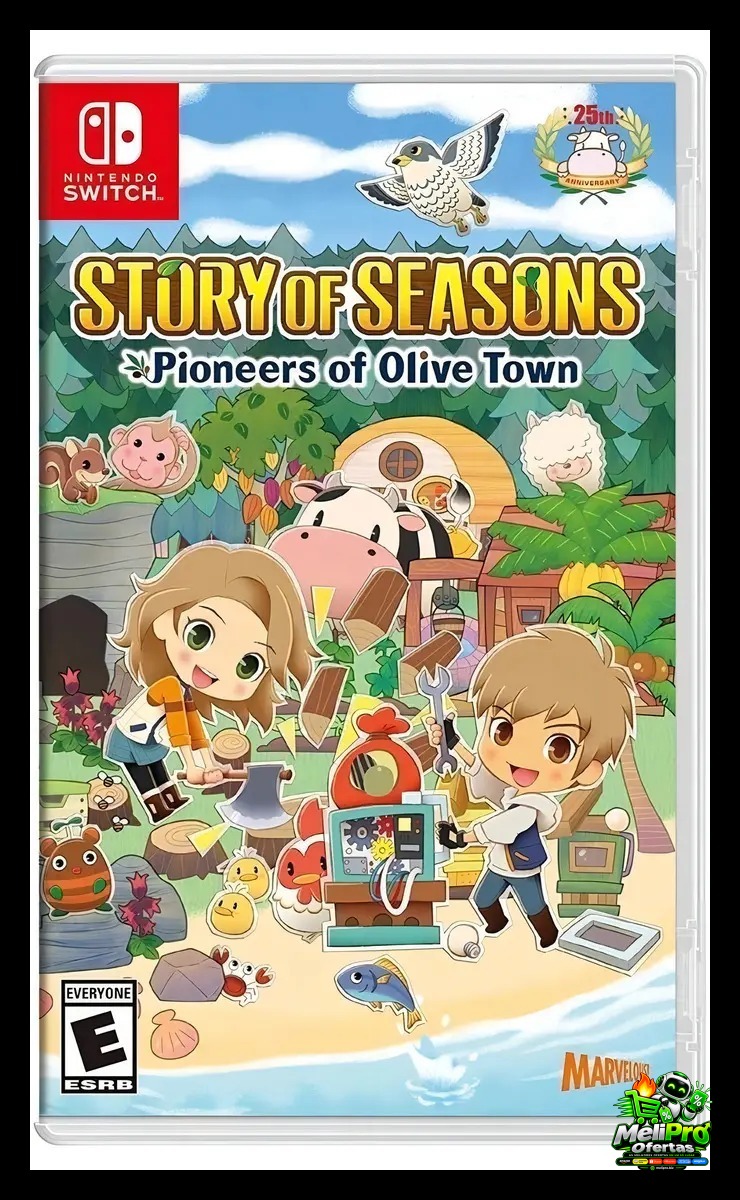 Story of Seasons: Pioneers of Olive Town Marvelous Nintendo Switch Físico Standard Edition