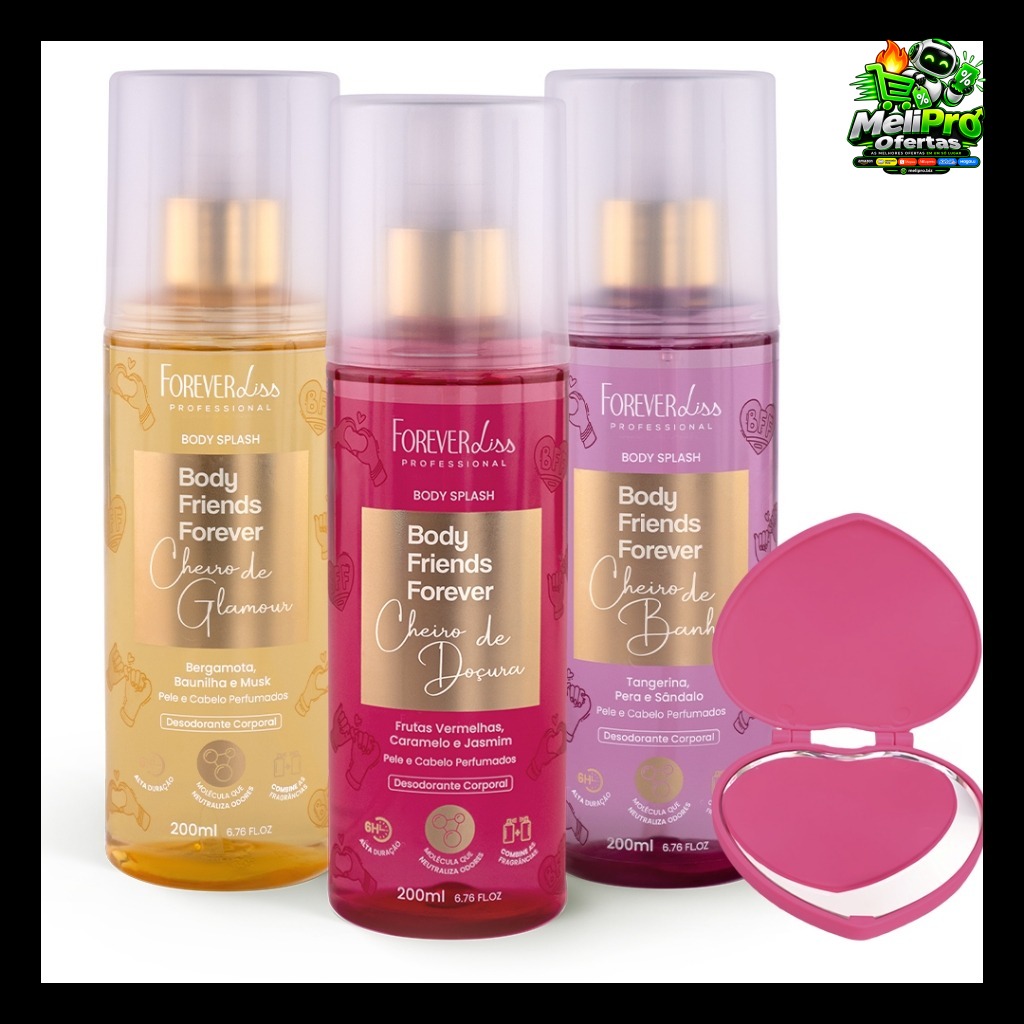 Kit Body Splashs BFF Forever ​Liss