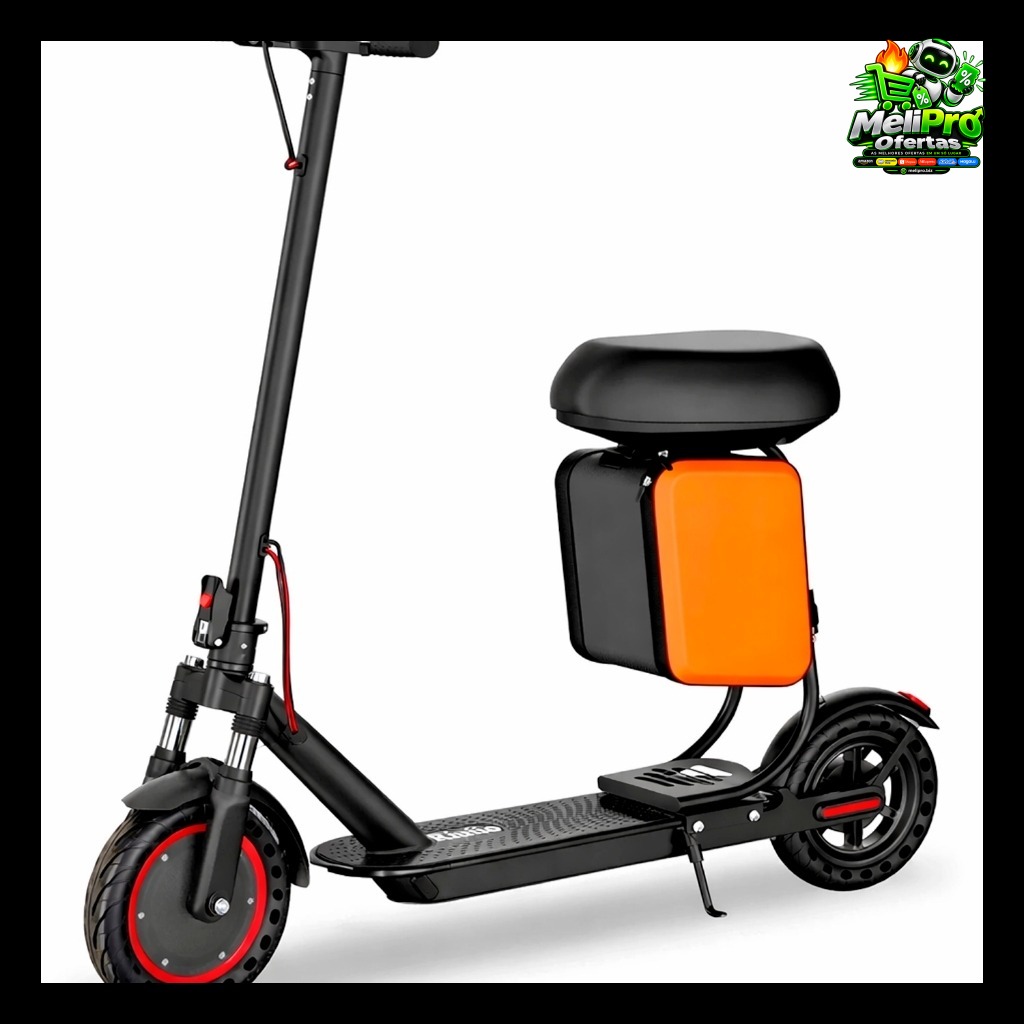 FUJA DO TRÂNSITO!  patinete elétrico com banco super potente
