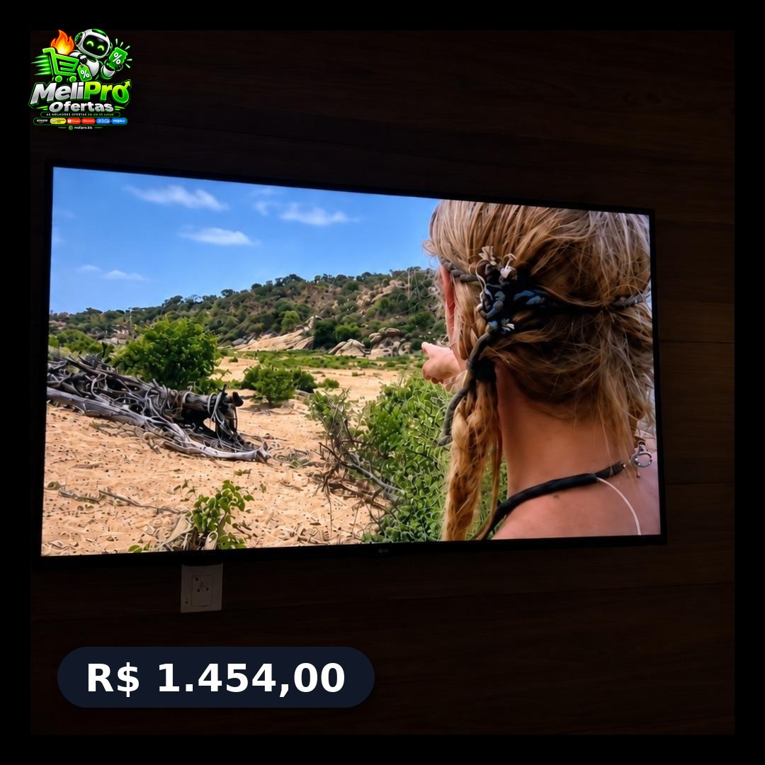 Smart TV 4K 43" LG UHD Processador a5 Ger6 AI Alexa