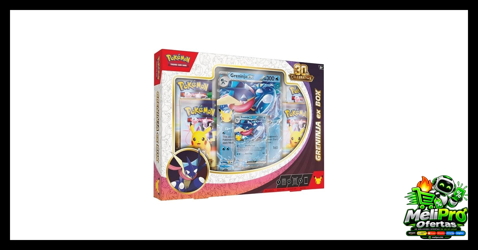 Pokémon TCG: 30TH Celebration Greninja EX Box