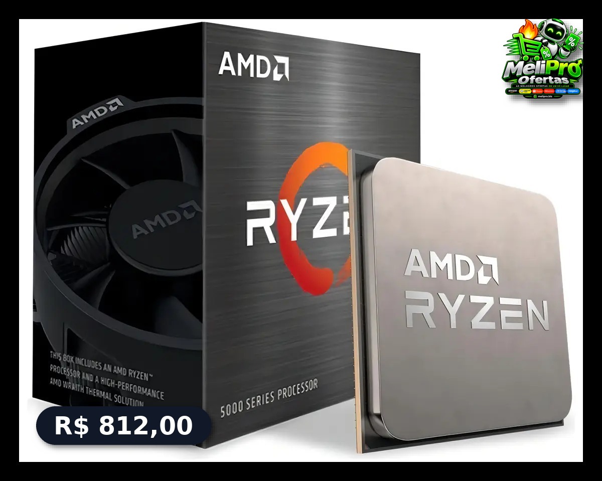 Processador Amd Ryzen 7 5700 4.6ghz 8c 16t Am4