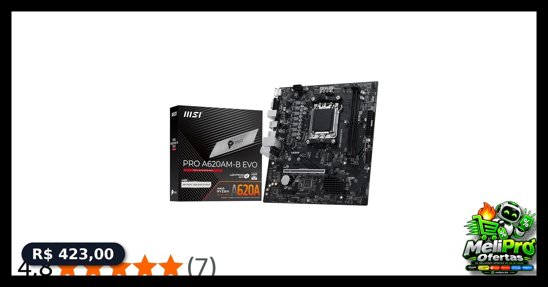 Placa Mãe PRO A620AM-B EVO