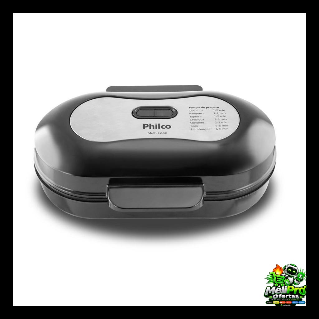 Multi Cook Philco 850W Sem Óleo Maxx Clean!