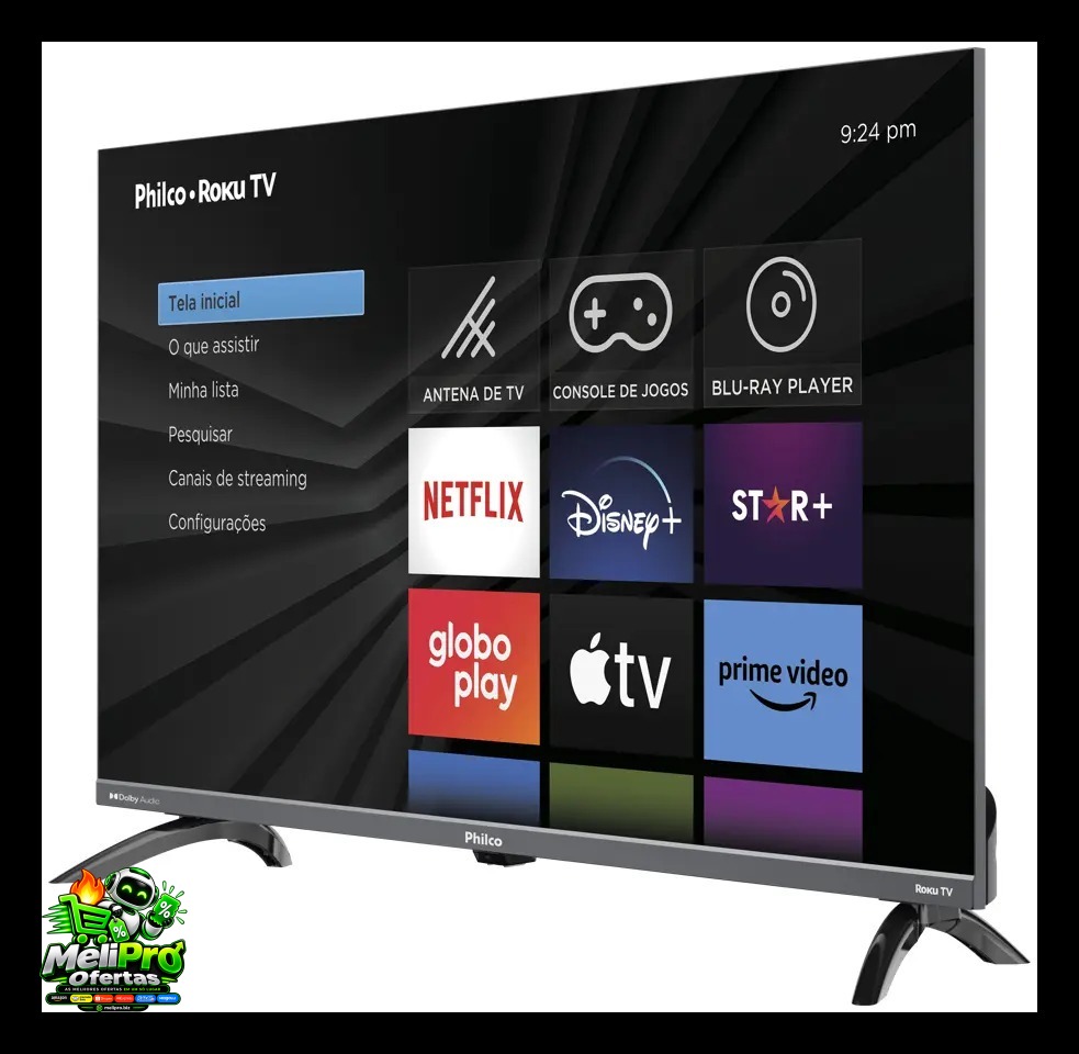 Smart Tv 32 Philco P32vik Roku Led Dolby Audio Hdr Wi-fi 110/220v
