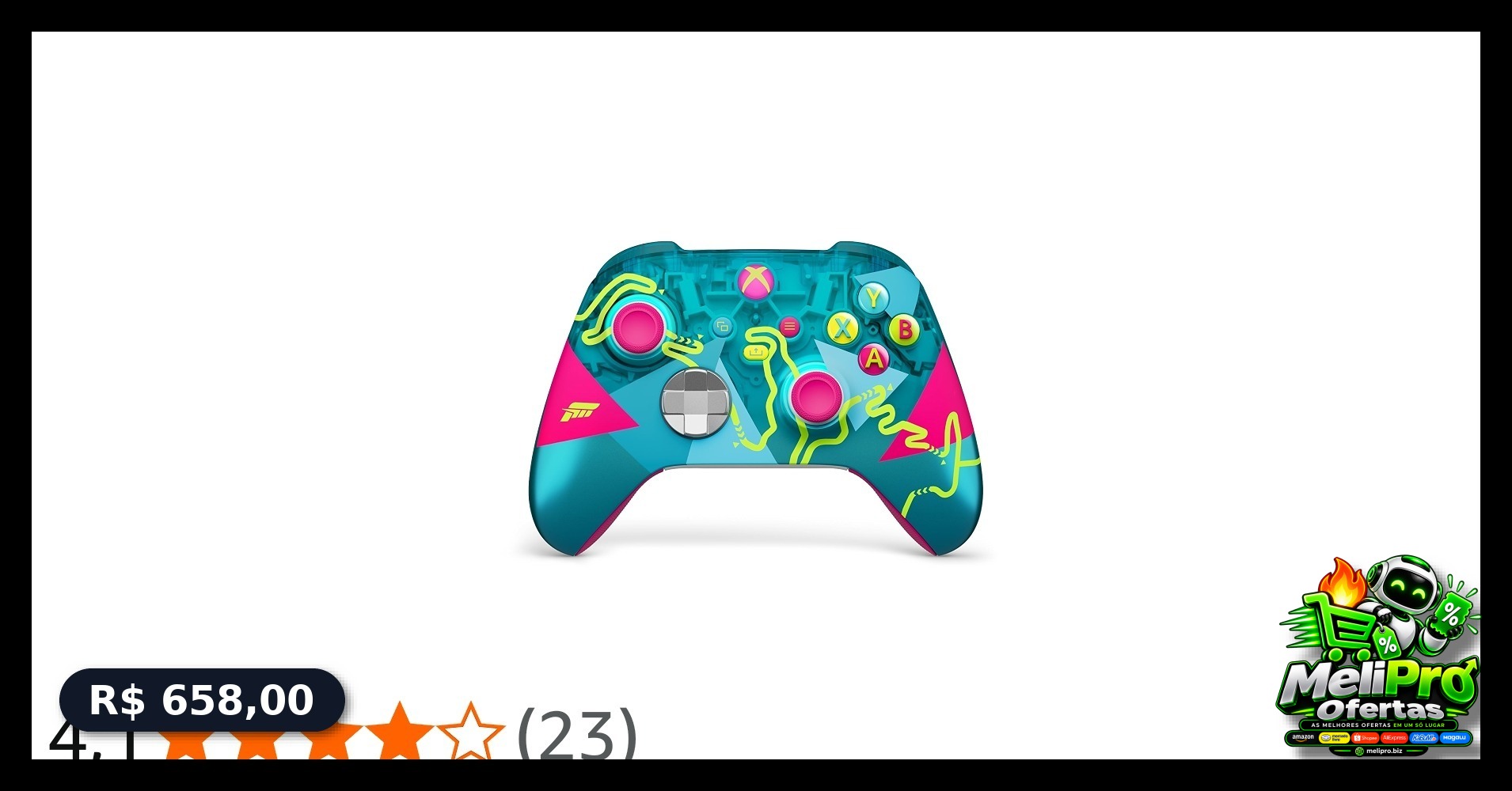 Xbox Wireless Controller – Forza Horizon 6 Limited Edition – Xbox Series X|S, Xbox One, PCs, and Cloud-Enabled Devices