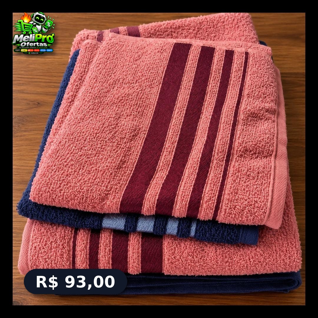 Jogo Toalhas De Algodão 4 Peças Banho E Rosto Karsten