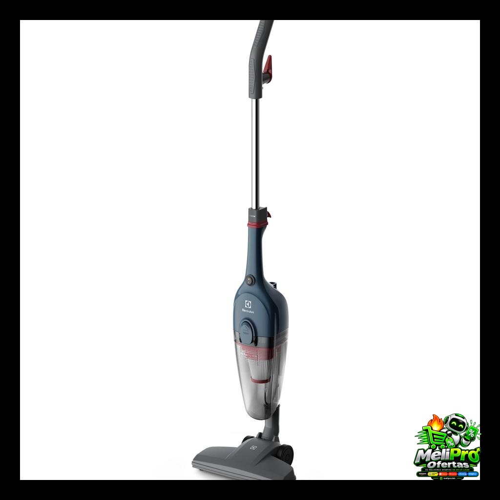 Aspirador de Pó Vertical com Fio Electrolux 1100W 2 em 1 Filtro HEPA Azul (STK13A)!
