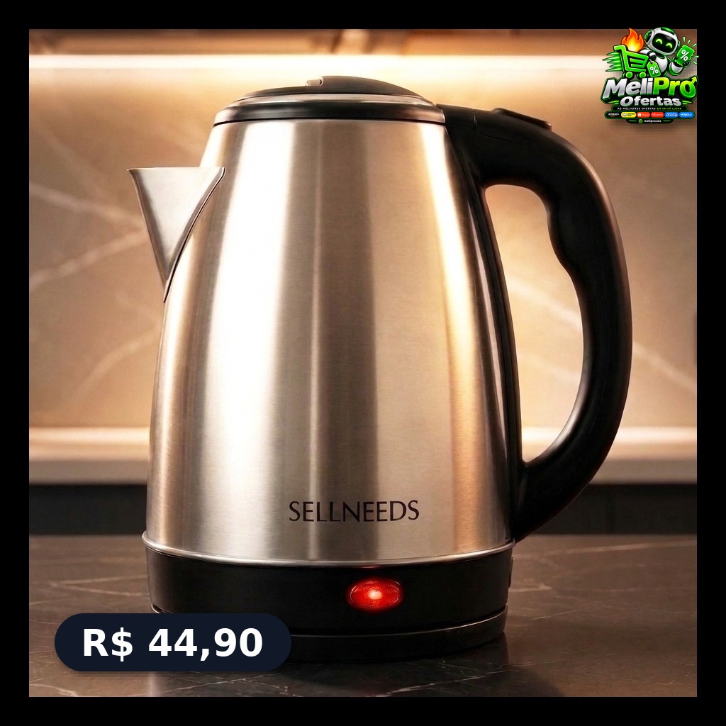 Chaleira Elétrica Inox 110V