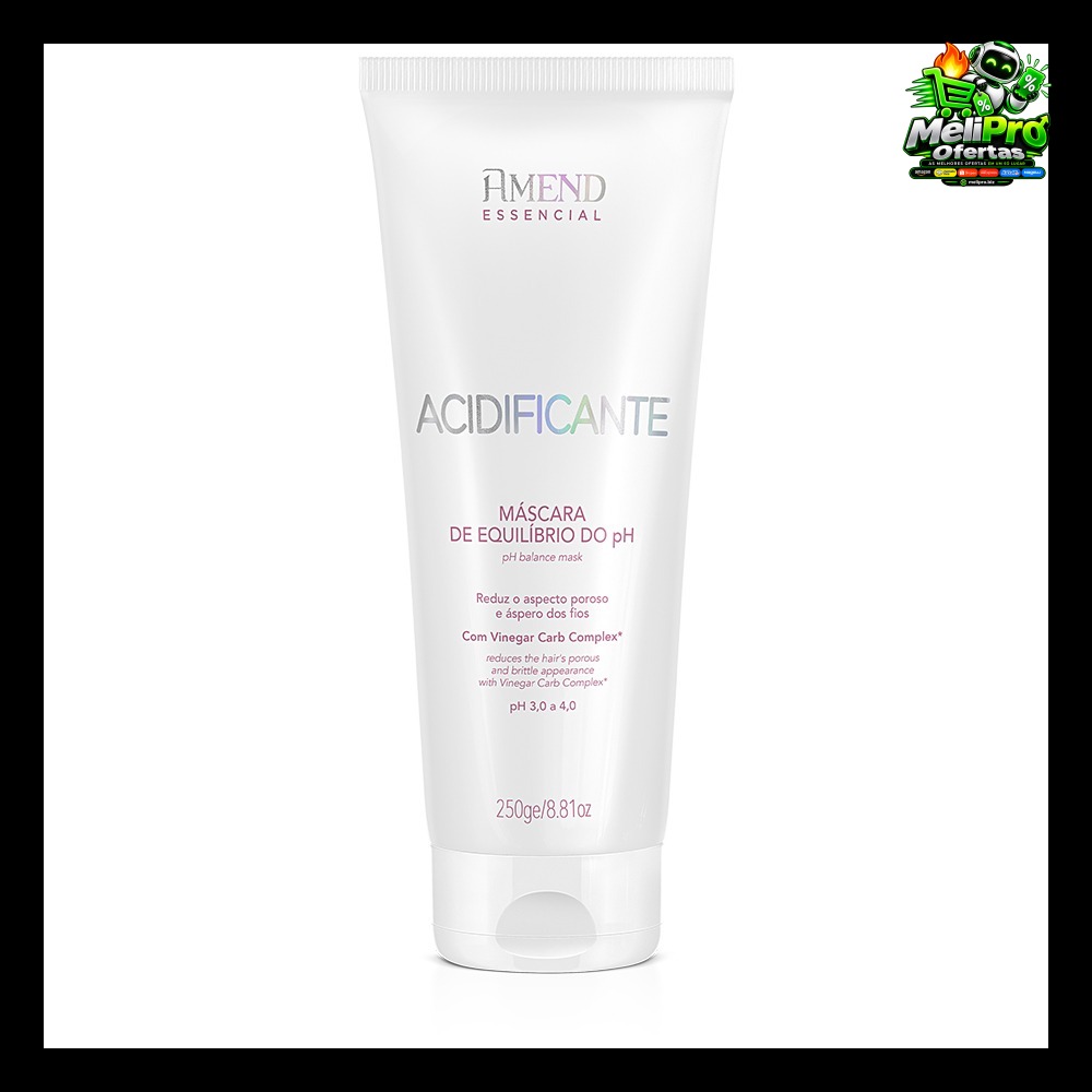 Amend Essencial Acidificante Máscara Equilíbrio do PH - 250g