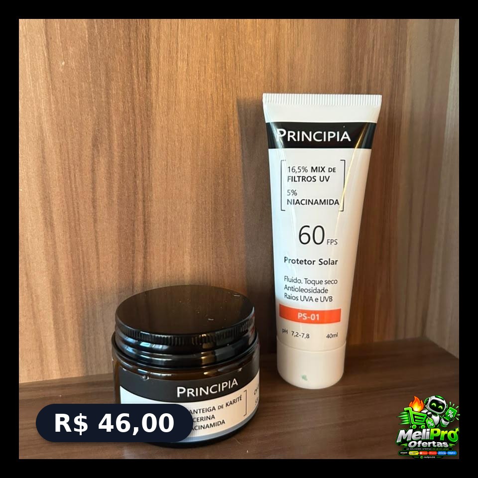 Principia Kit Hidratação E Proteção Facial