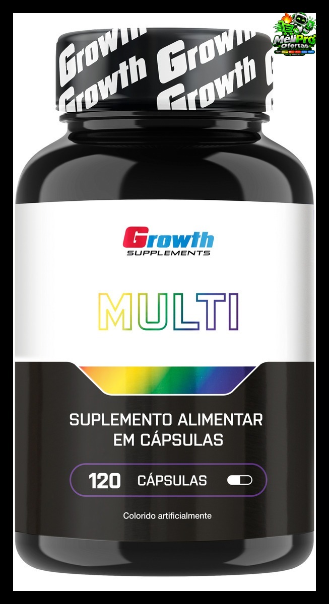 Multivitamínico 120 Cáps. Growth Supplements