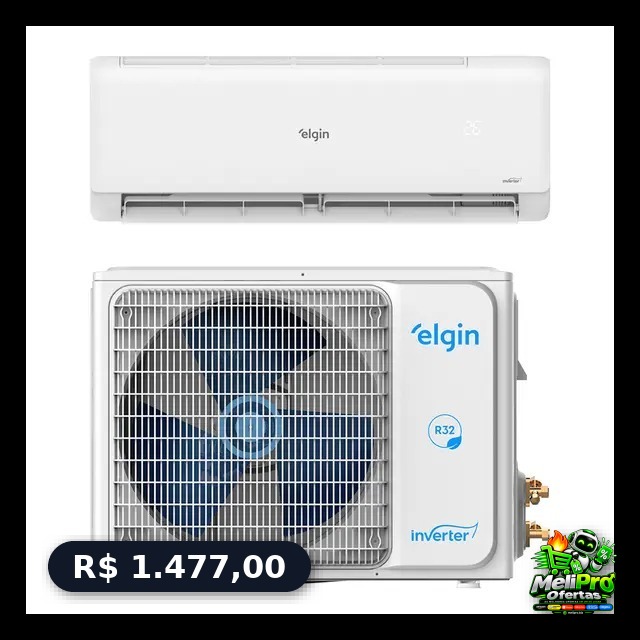 Ar Condicionado Inverter Elgin Hw Eco Ii Wi-fi 12000 R Btu Frio 220v