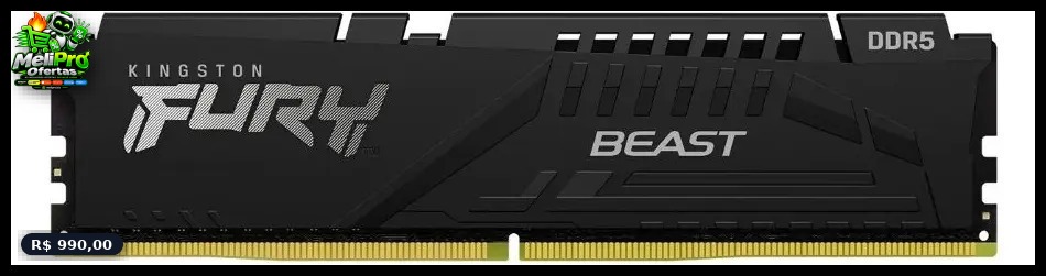 Kingston Fury Beast Ddr5 - Memória RAM de 8GB e 5600 Mhz